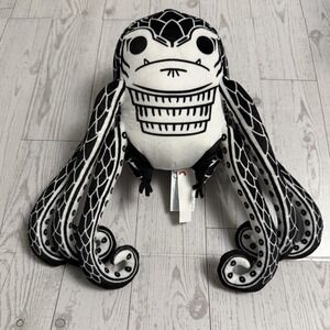 Attack Peter x Skybound Takoro Plush - Kickstarter Exclusive Black White HTF 11"